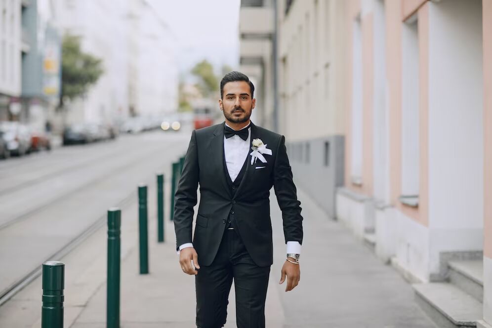 two-piece suit for weddings 